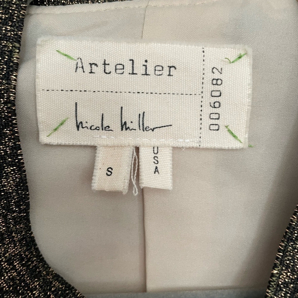LIKE NEW Anthropologie Nicole Miller Artelier bomber jacket, Small - Picture 9 of 9